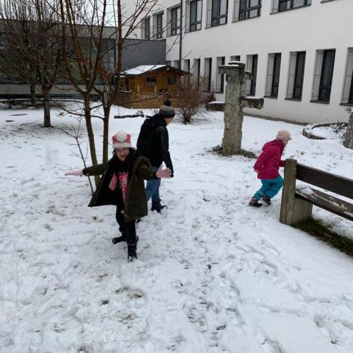 Spaß im Schnee