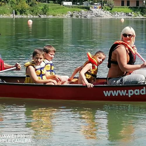 Baggersee - Paddeln mit Anton