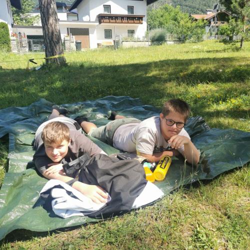 Abschied Livia und Matteo