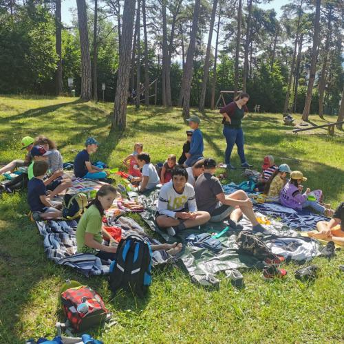 Abschied Livia und Matteo