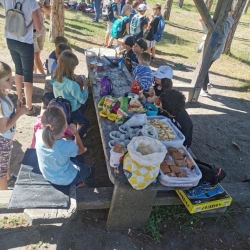 Abschied Livia und Matteo