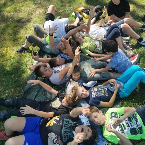 Abschied Livia und Matteo