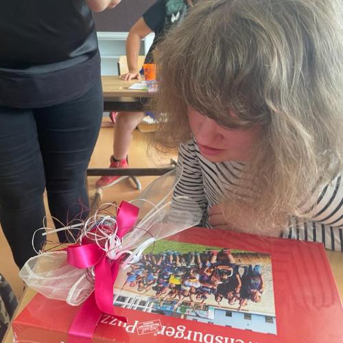 Abschied Livia und Matteo