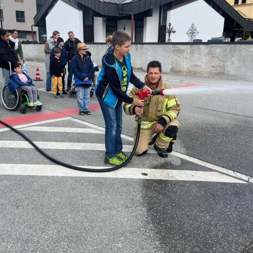 Bei der Feuerwehr