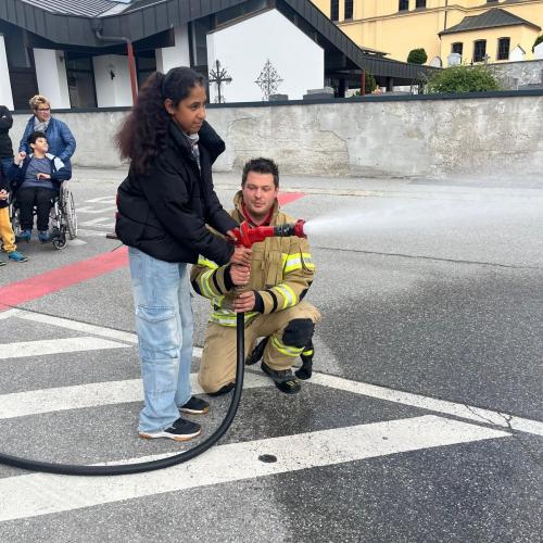Bei der Feuerwehr