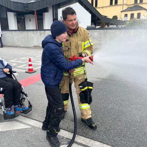 Bei der Feuerwehr