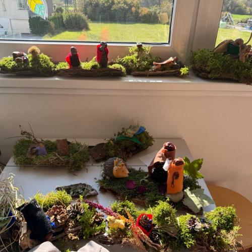 Werken mit Naturmaterialien 2d