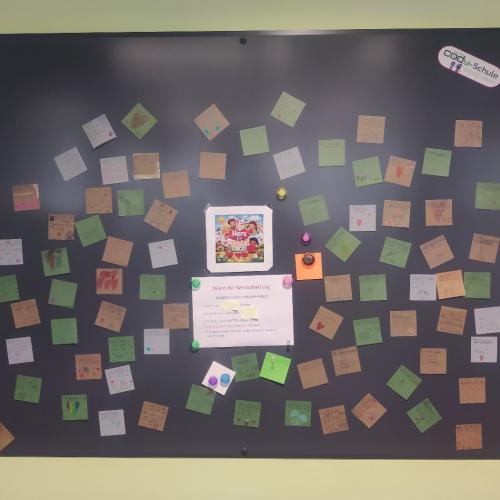 Wand der Wertschätzung