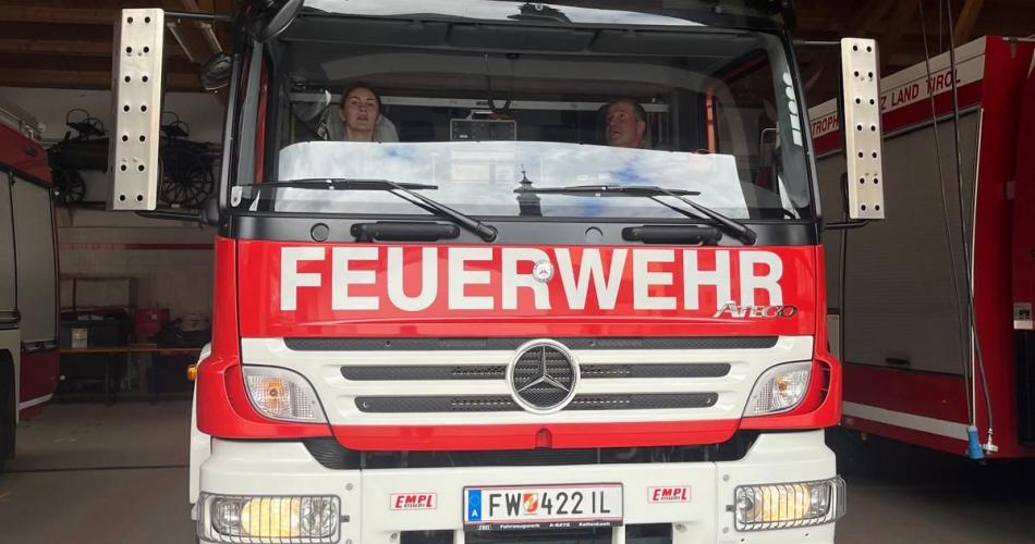 Bei der Feuerwehr